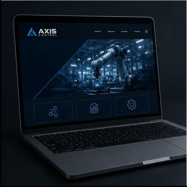 AXIS CONTROL — Endüstriyel HMI proje uygulaması