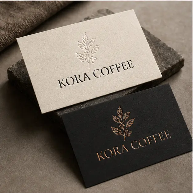 KORA Coffee — Marka Kimliği proje uygulaması