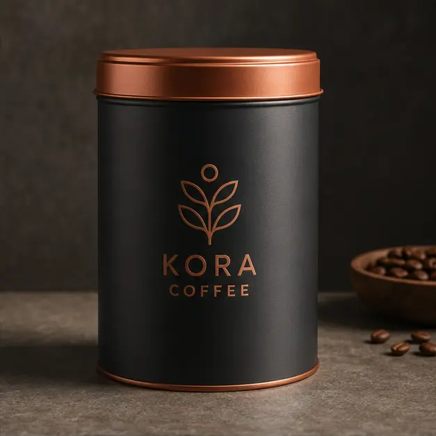 KORA Coffee — Marka Kimliği proje uygulaması