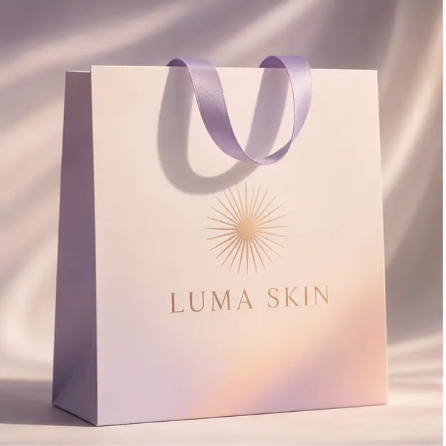 LUMA SKIN — Kozmetik Ambalajı proje uygulaması