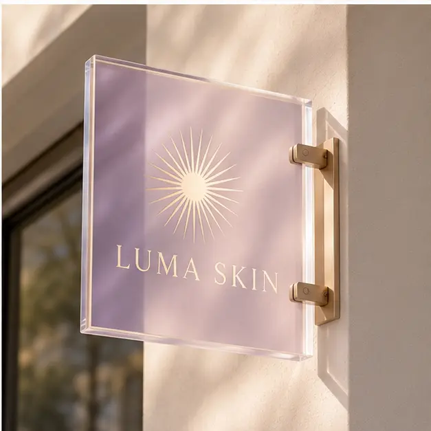 LUMA SKIN — Kozmetik Ambalajı proje uygulaması